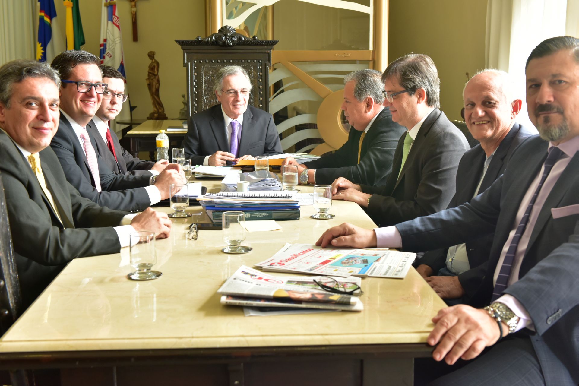 Reunião no Gabinete da Presidência do TJPE