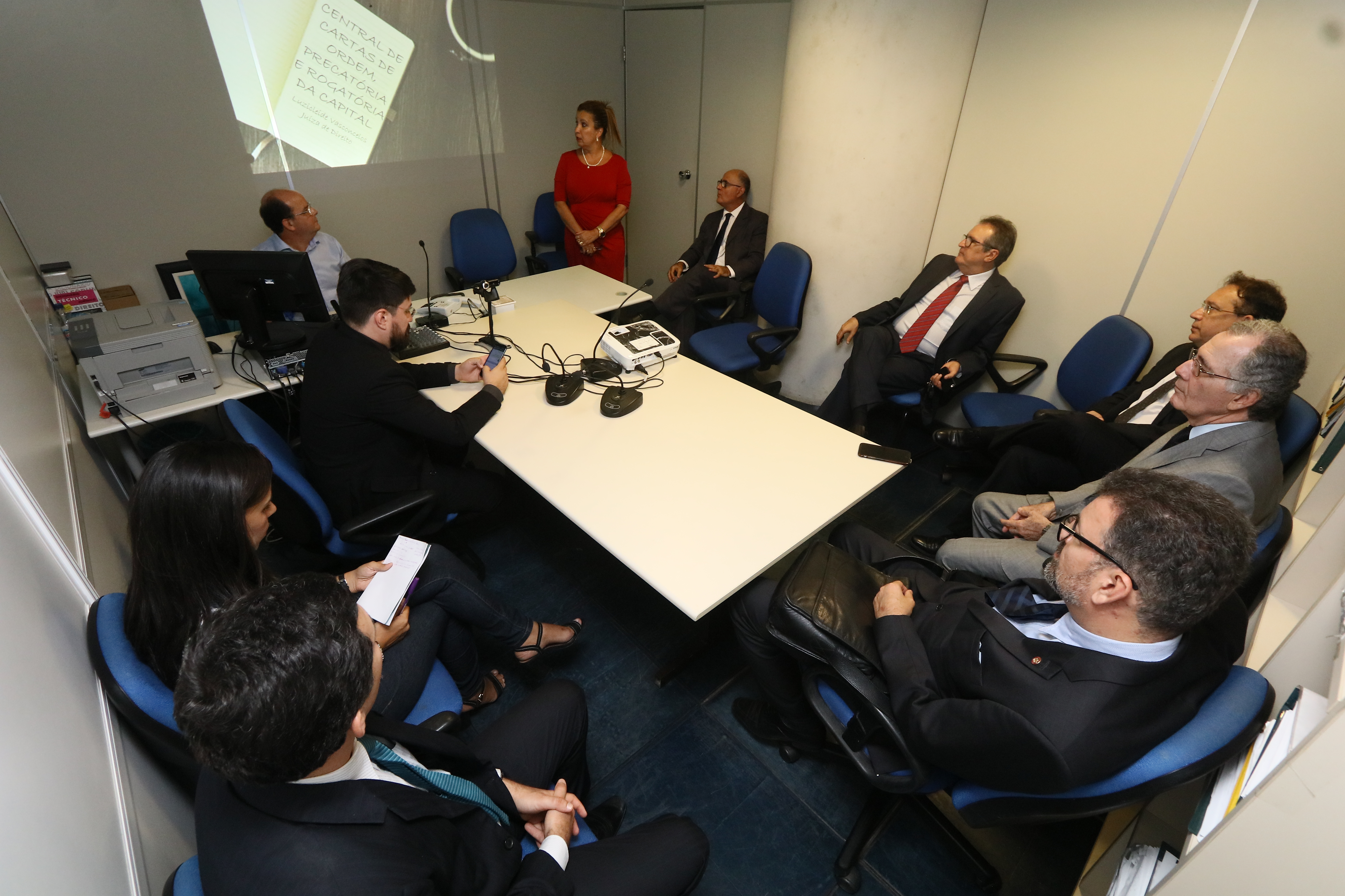 Equipes do TJPE acompanham reunião de apresentação de resultados