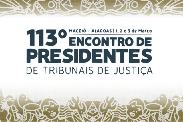 Marca do evento onde se lê 113º Encontro de Presidentes