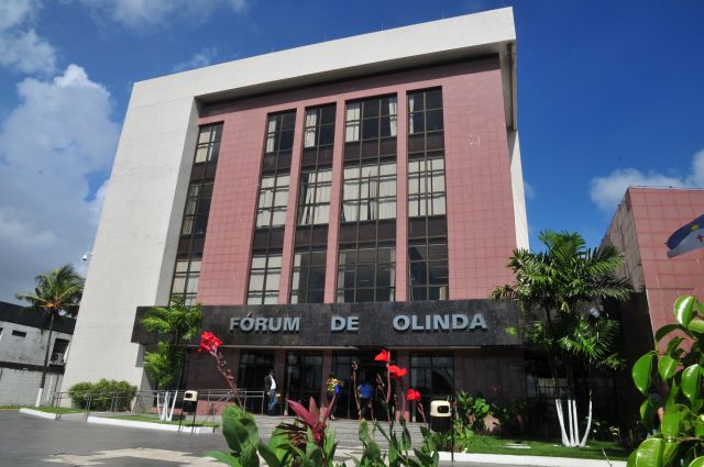 Entrada do fórum de Olinda