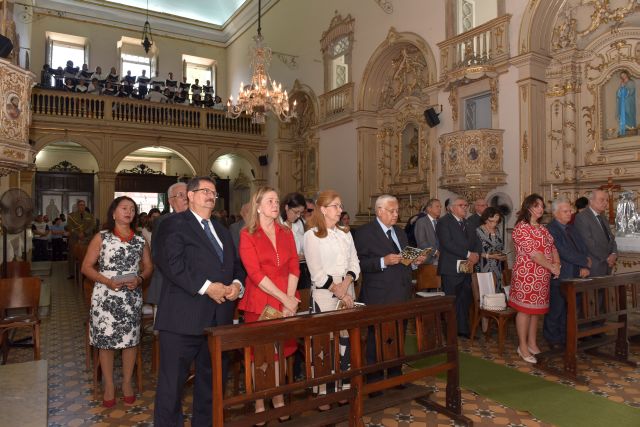 Público prestigiou missa realizada na Ordem 3ª de São Francisco