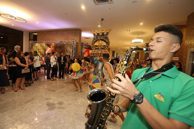 Representações culturais de Pernambuco se fizeram presentes na abertura do 10º Fonavid Recife 2018