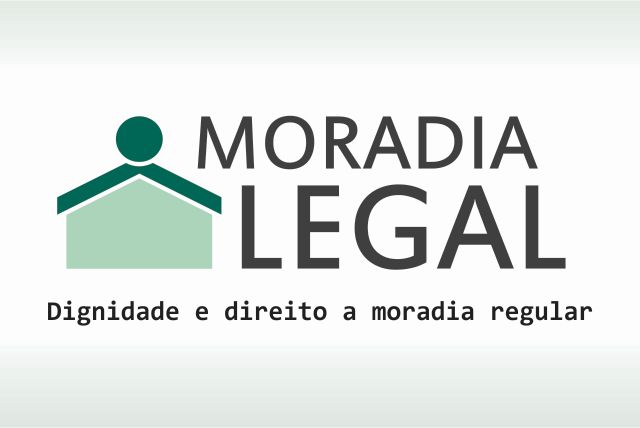 Arte do Moradia Legal em tom verde