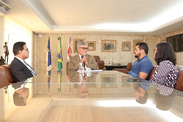 Reunião institucional aconteceu na sede da Corregedoria, localizada no Fórum Thomaz de Aquino, no Recife