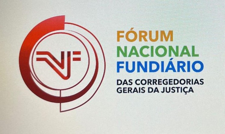 Imagem da nova logomarca do Fórum Nacional Fundiário
