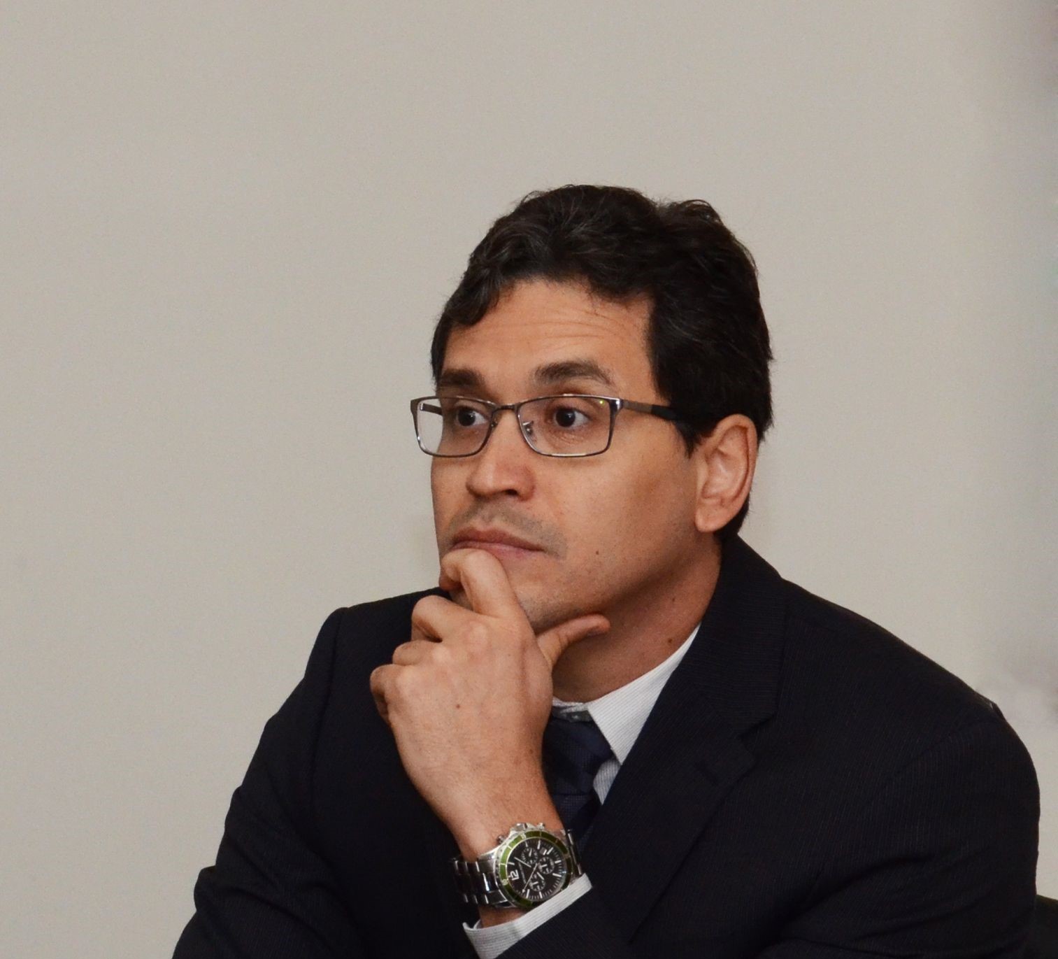 Foto mostra o juiz assessor especial da CGJ-PE, Breno Duarte Ribeiro de Oliveira. 