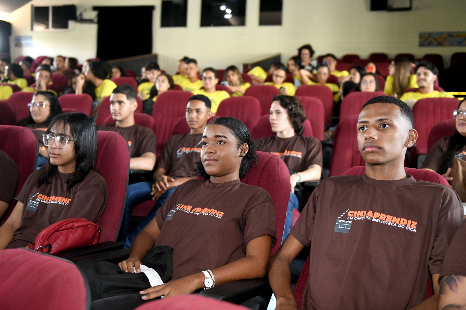 Foto da notícia - Jovens do projeto Cine Aprendiz vivem uma experiência cinematográfica na Fundação Joaquim Nabuco (Fundaj)