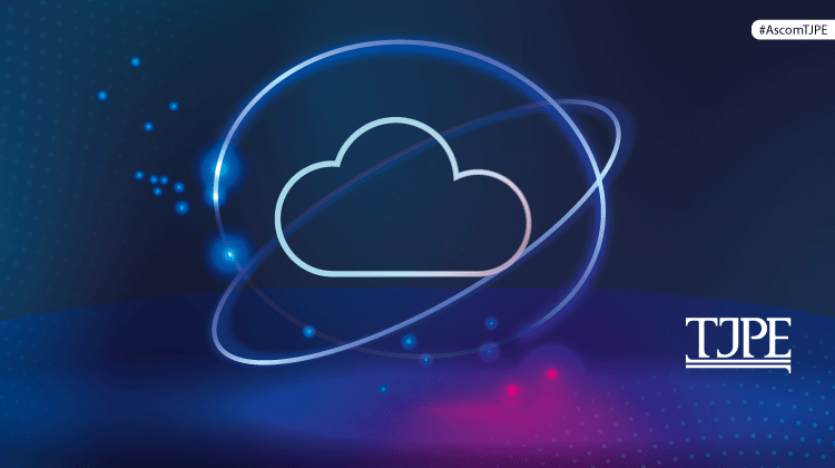 Imagem de uma nuvem dando a ideia de sistemas sendo colocados espaço virtual